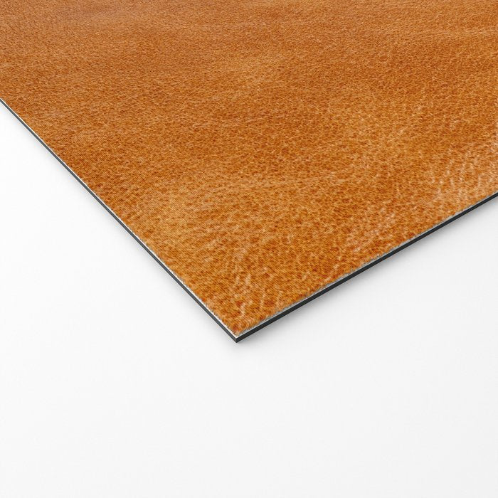 Natural brown leather, vintage texture Welcome Mat Gallery Image 2