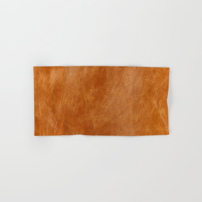 Natural brown leather, vintage texture Bath Towel Gallery Image 1