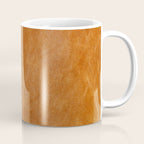 Natural brown leather, vintage texture Coffee Mug Gallery Image 1