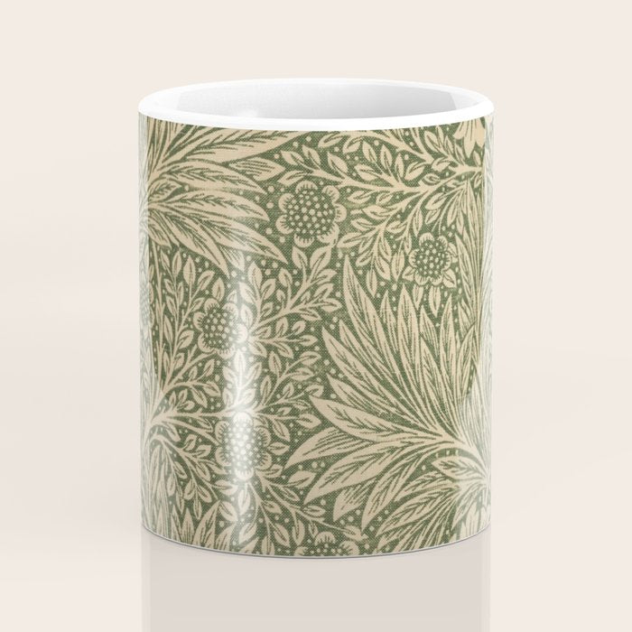 Marigold by William Morris 1875 Antique Vintage Victorian Jugendstil Art Nouveau Retro Pattern Coffee Mug Gallery Image 4