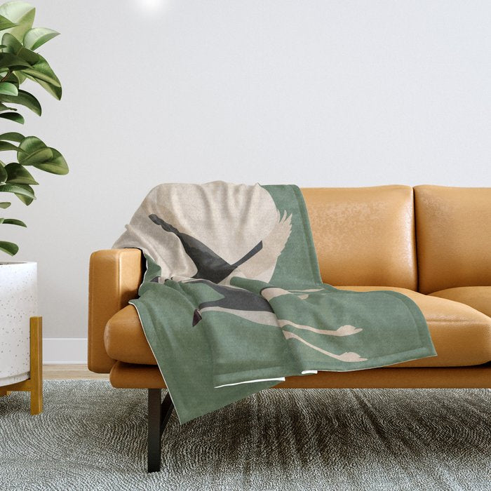 Soaring Harmony 3 Throw Blanket Gallery Image 1