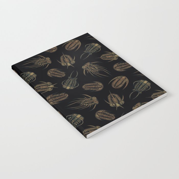 Trilobites - Marine Fossil Pattern Notebook Gallery Image 2