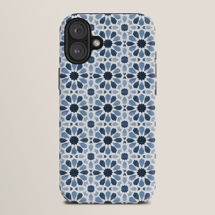 Watercolor Zellige Harmony iPhone Case Gallery Image 10