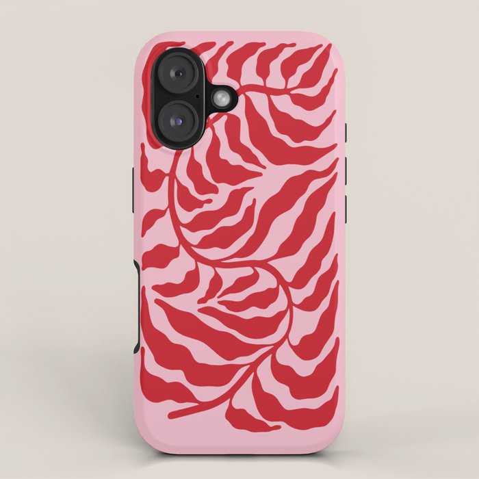 Wild Ferns: Wine Edition iPhone Case Gallery Image 1
