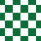 Checkered (Dark Green & White Pattern) Coffee Mug Gallery Image 2