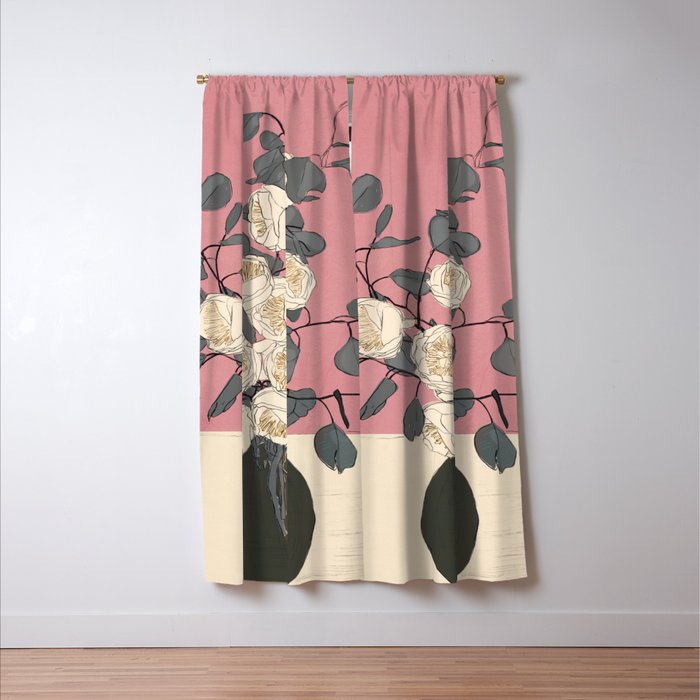 Beautiful Bouquet 07 Window Curtain Gallery Image 3