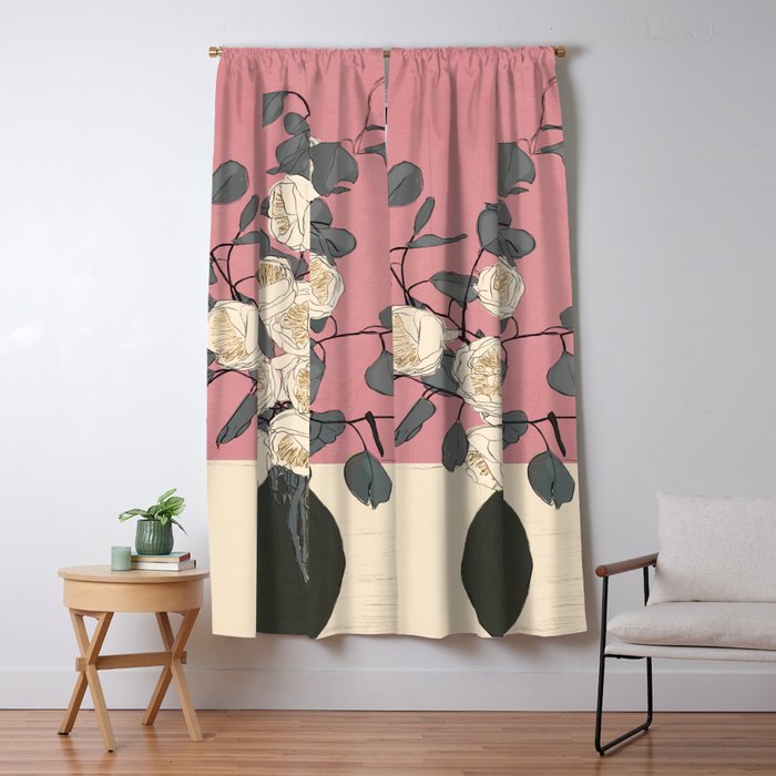 Beautiful Bouquet 07 Window Curtain Gallery Image 5