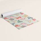 Butterflies and Moths  Yoga Mat Gallery Image 2