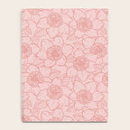 Spring Garden Flower Lineart - Pink Notebook Gallery Image 4