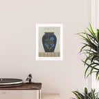 blue jug with floral ornament  Poster Gallery Image 2