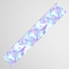 Purple and Blue Pastel Tie-Dye Table Runner Gallery Image 3