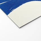 Abstract blue shapes pattern N02 Welcome Mat Gallery Image 2