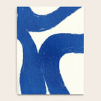 Abstract blue shapes pattern N02 Notebook Gallery Image 4