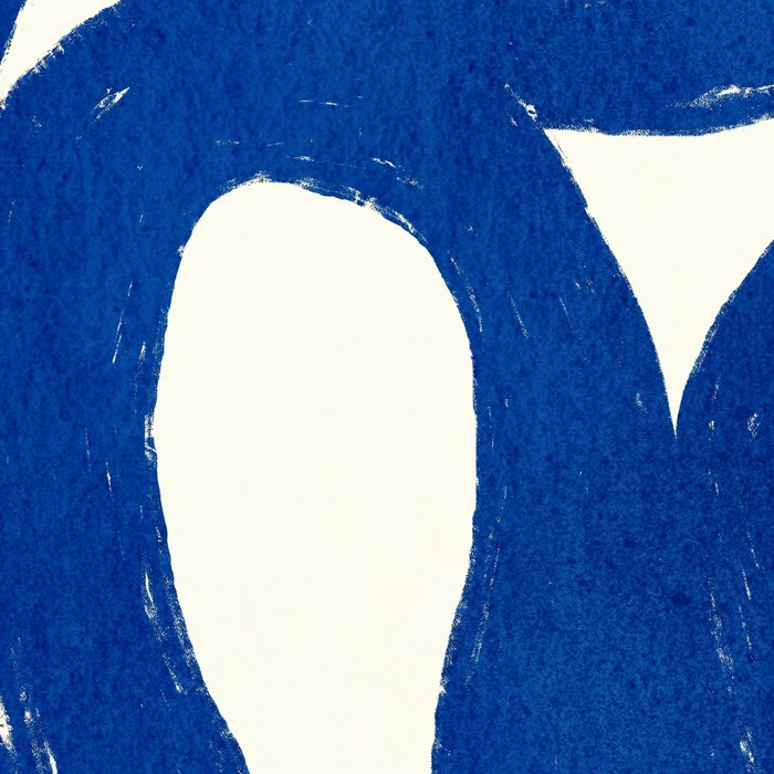 Abstract blue shapes pattern N02 Coffee Mug Gallery Image 2