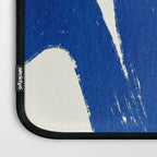 Abstract blue shapes pattern N02 Laptop Sleeve Gallery Image 3