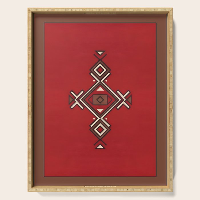 Ruby Solitude Heart of the High Desert Serving Tray Gallery Image 1