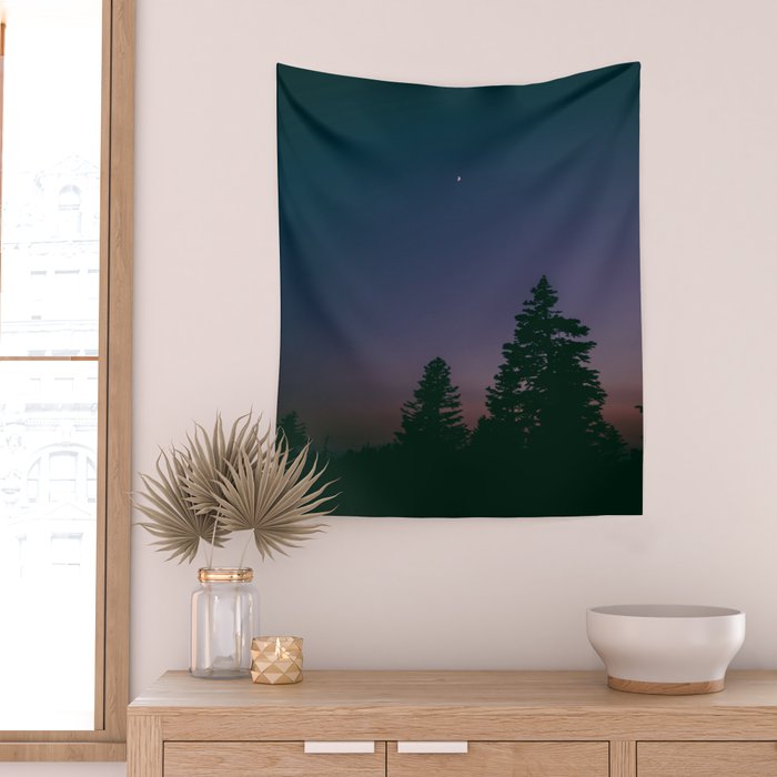 Little Moon Wall Tapestry Gallery Image 2