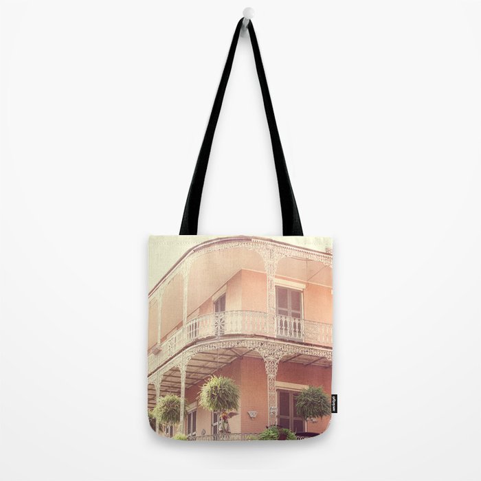 Vintage French Quarter Tote Bag Gallery Image 2