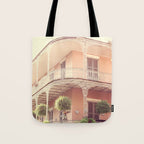 Vintage French Quarter Tote Bag Gallery Image 1
