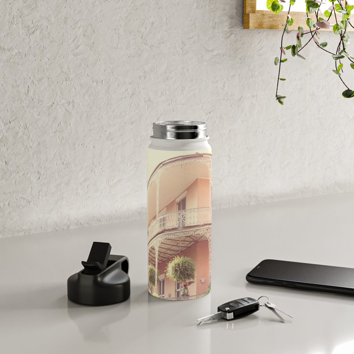 Vintage French Quarter Water Bottle Gallery Image 4