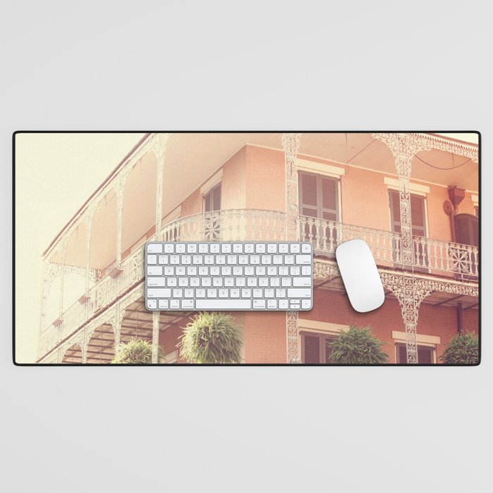 Vintage French Quarter Desk Mat Gallery Image 1