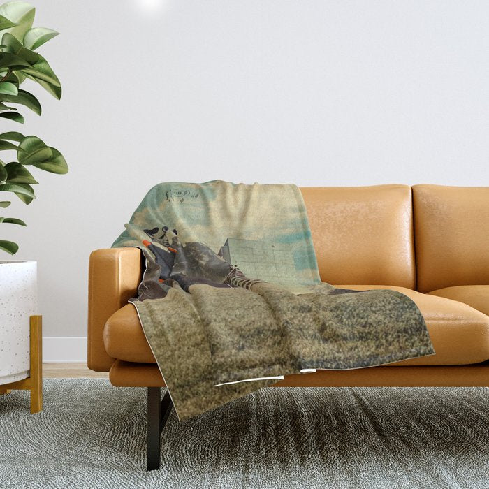Î¦ (Phi) Throw Blanket Gallery Image 1
