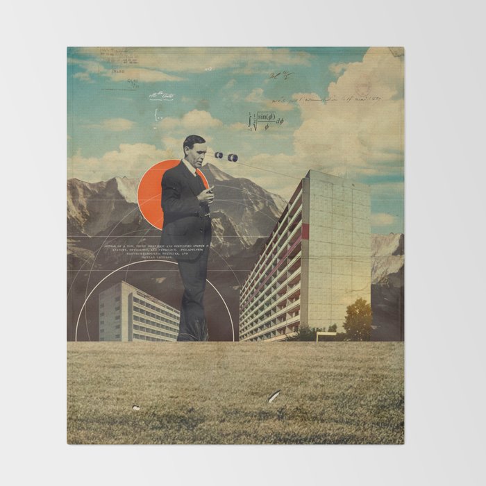 Î¦ (Phi) Throw Blanket Gallery Image 2