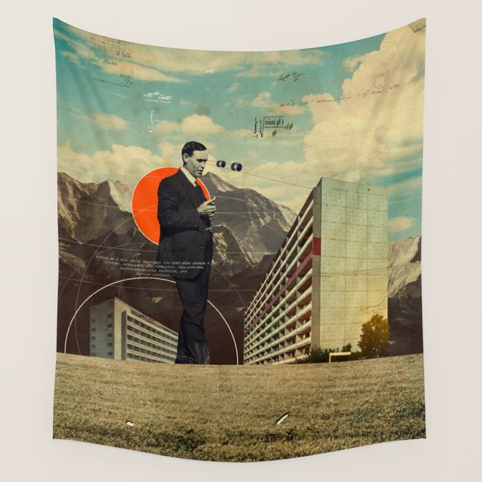 Î¦ (Phi) Wall Tapestry Gallery Image 1