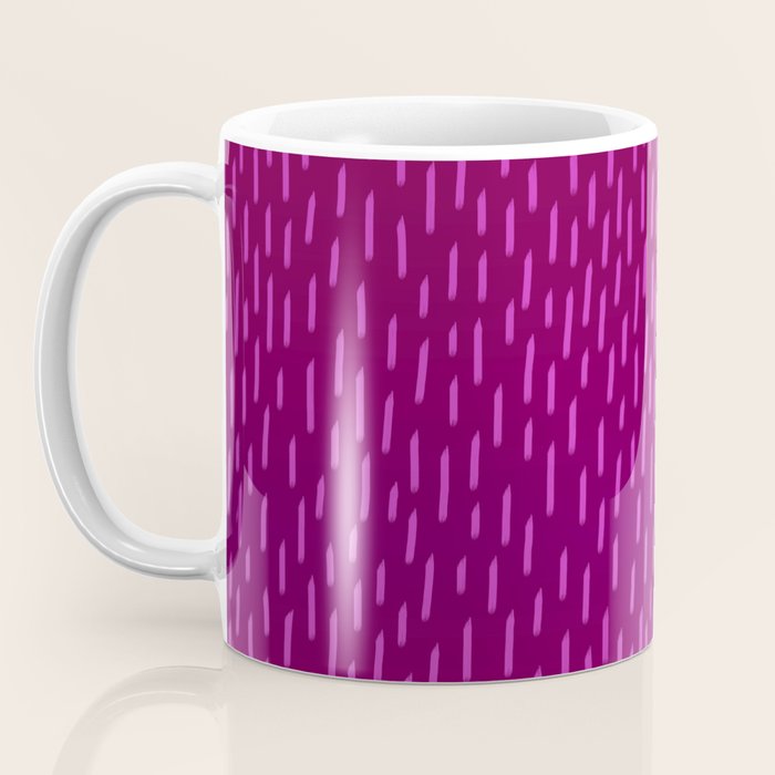 Magenta Dash Coffee Mug Gallery Image 3