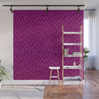 Magenta Dash Wall Mural Gallery Image 1