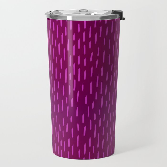 Magenta Dash Travel Mug Gallery Image 2