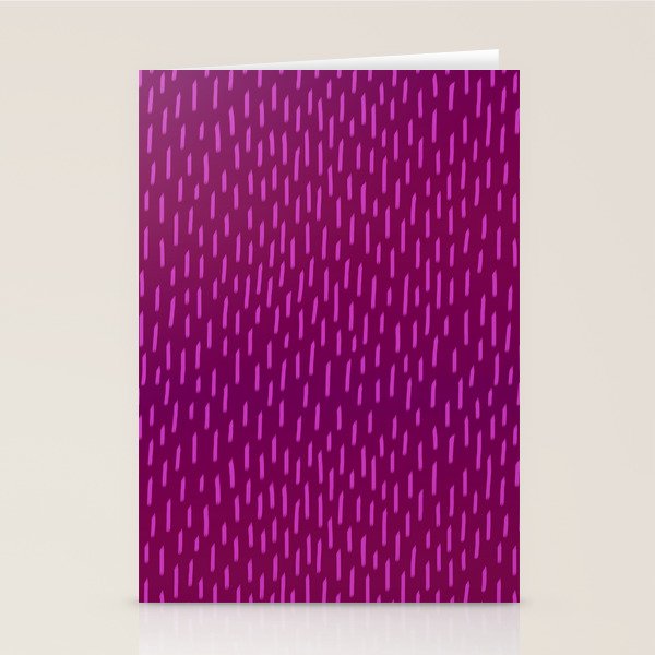 Magenta Dash Stationery Card Gallery Image 1