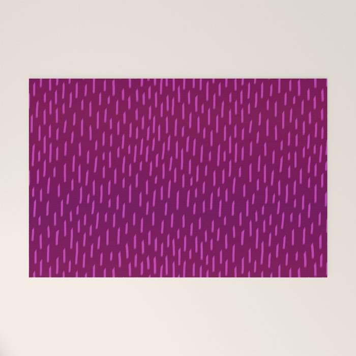 Magenta Dash Welcome Mat Gallery Image 1