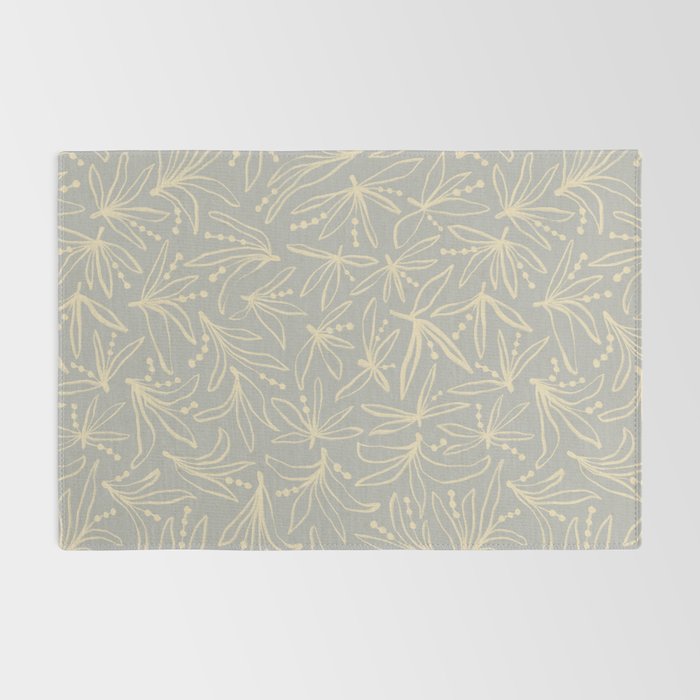 Lily Flower Pattern #3 Rug Gallery Image 2