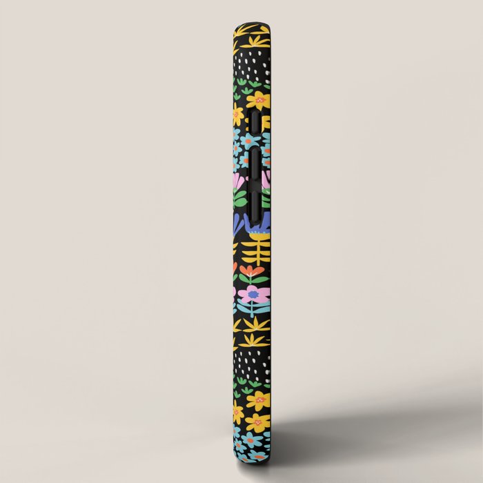 Abstract Flower Meadow Modern Contemporary Art iPhone Case Gallery Image 2