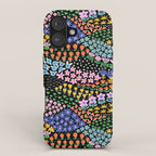 Abstract Flower Meadow Modern Contemporary Art iPhone Case Gallery Image 1