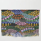 Abstract Flower Meadow Modern Contemporary Art Wall Hanging Gallery Image 1