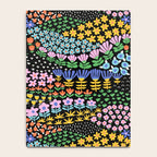 Abstract Flower Meadow Modern Contemporary Art Notebook Gallery Image 4
