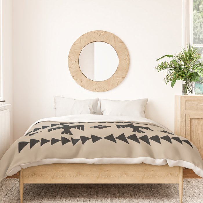 Southwestern Eagle and Arrow Pattern 125 Duvet Cover Gallery Image 3