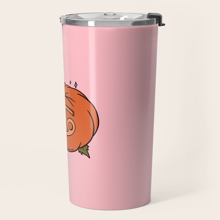 Cancer Pumpkin Travel Mug Gallery Image 2