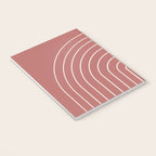 Minimal Arch LII Rose Modern Geometric Lines Notebook Gallery Image 3