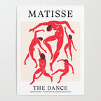 The Dance 3 | Henri Matisse - La Danse | Scarlet Red Edition Poster Gallery Image 4