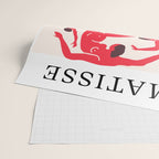 The Dance 3 | Henri Matisse - La Danse | Scarlet Red Edition Wrapping Paper Gallery Image 2