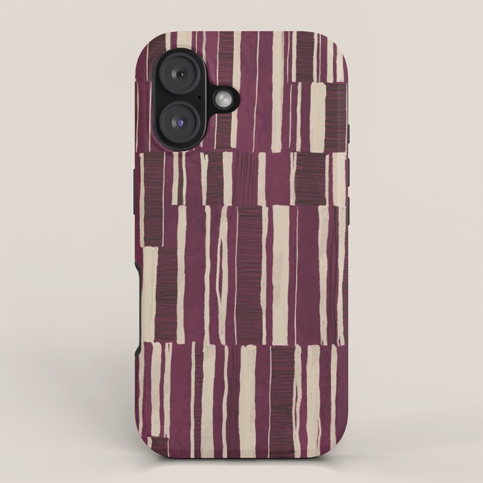Scratchy Blocks - Ripe Berry iPhone Case Gallery Image 1