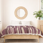 Scratchy Blocks - Ripe Berry Duvet Cover Gallery Image 3
