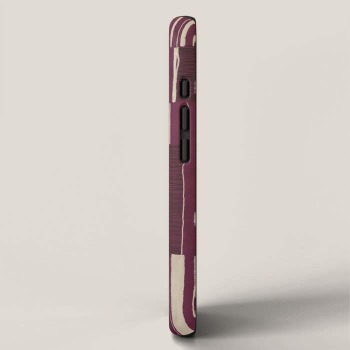 Scratchy Blocks - Ripe Berry iPhone Case Gallery Image 2