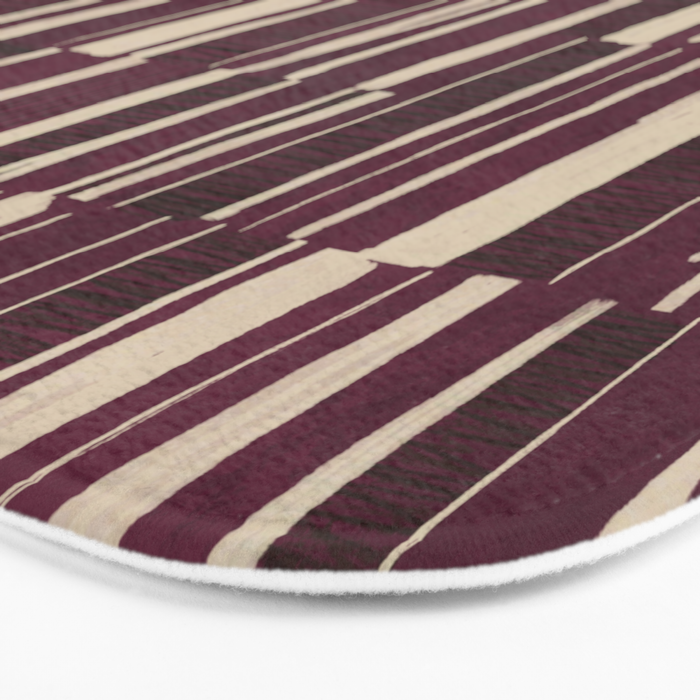 Scratchy Blocks - Ripe Berry Bath Mat Gallery Image 3