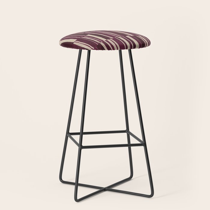 Scratchy Blocks - Ripe Berry Stool Gallery Image 1