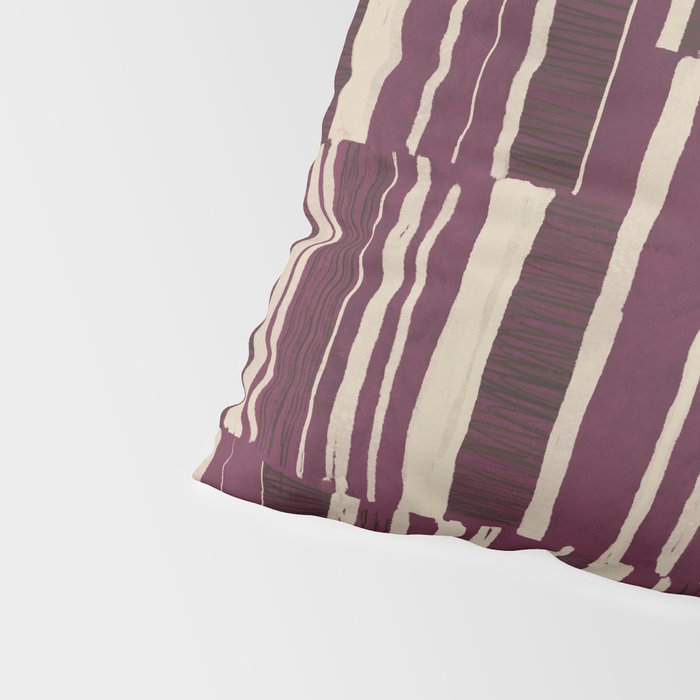 Scratchy Blocks - Ripe Berry Pillow Sham Gallery Image 4