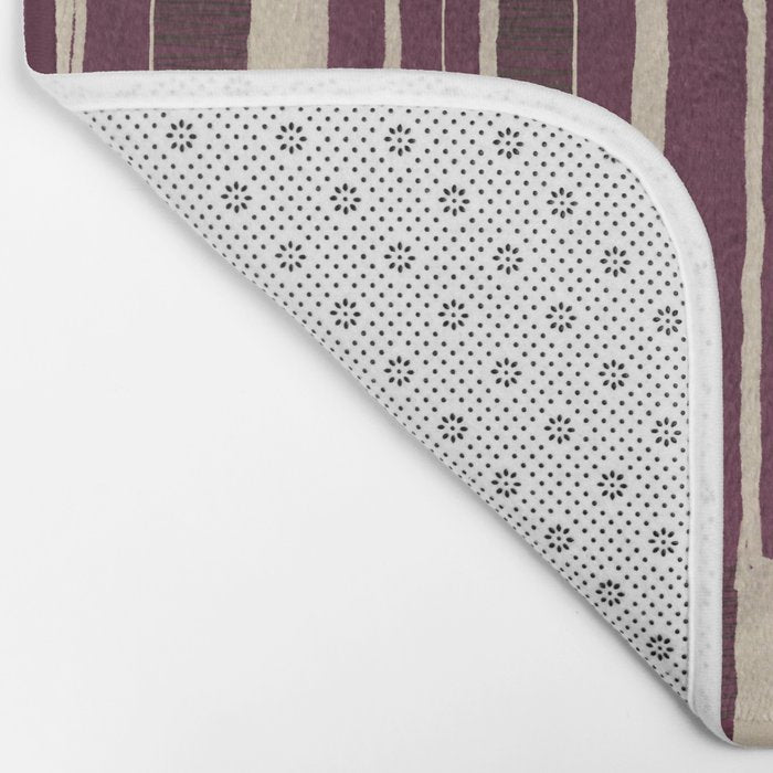 Scratchy Blocks - Ripe Berry Bath Mat Gallery Image 2